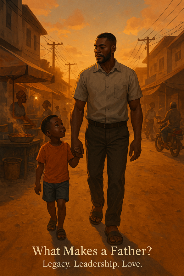 What Makes a Father? A Letter on Black Fatherhood, Legacy, and Leadership