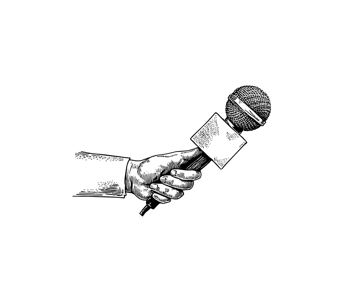 Illustration exploring the white man’s voice, authority, identity, language, and colonial power.